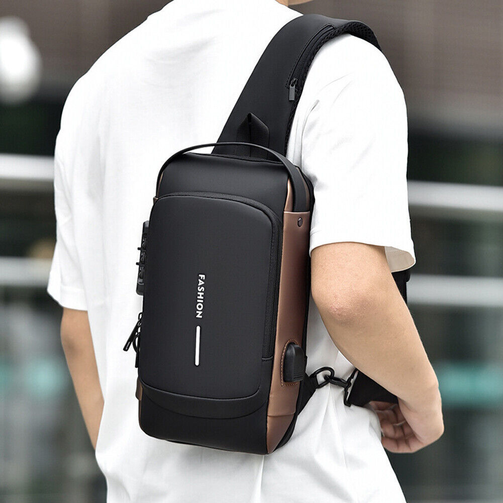 Secure Crossbody Charging Bag