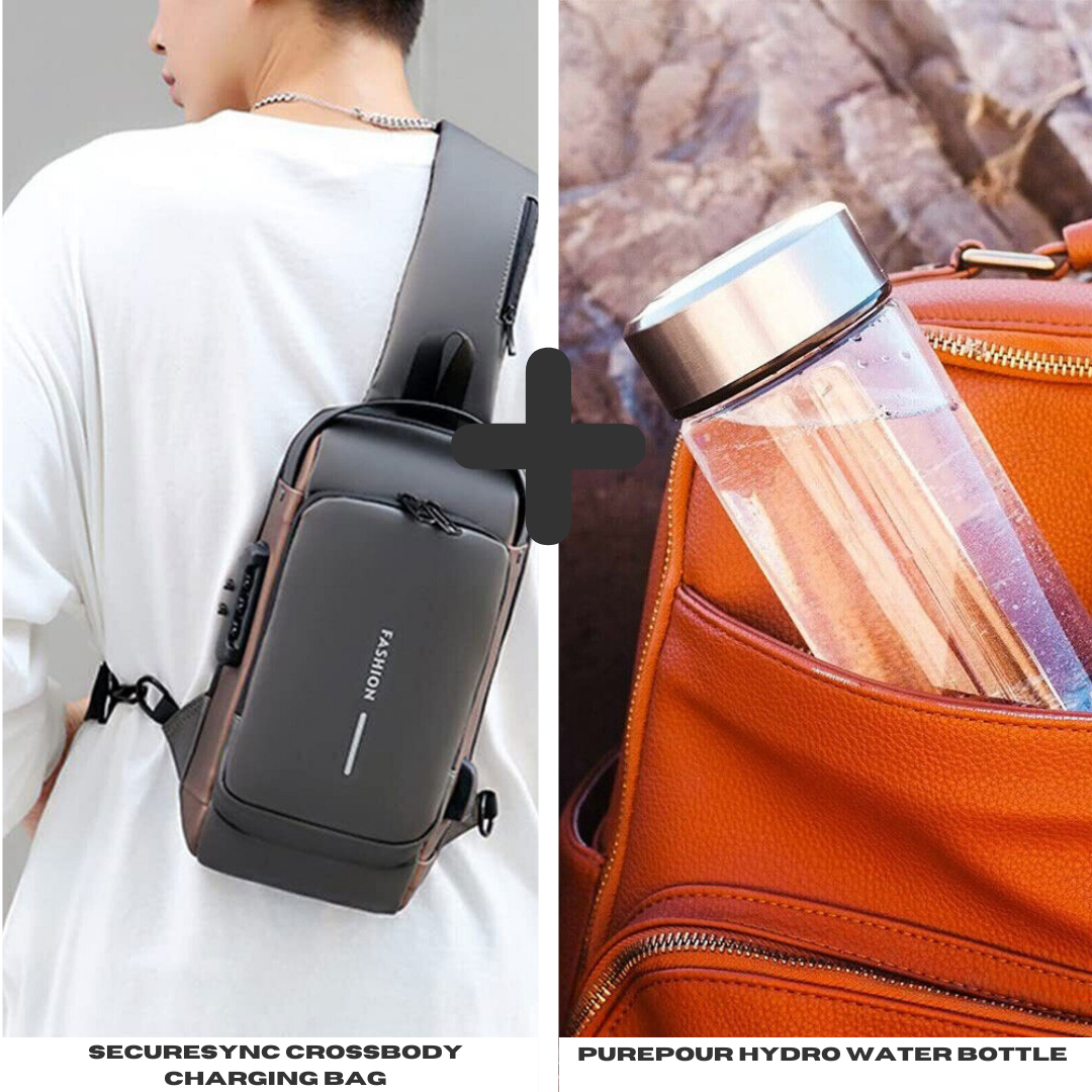 Secure Crossbody Charging Bag